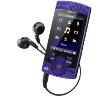 Sony Walkman NWZ-S544VLT 8GB Violet MP3 Player  2 4  LCD  Flash Drive  FM Tuner  6 5 Hours Video  42 Hours Audio