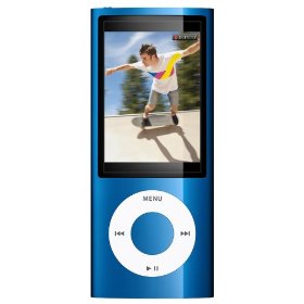 Apple iPod nano 8GB MP3 Player - Blue  Internal Flash Drive  24 Hours