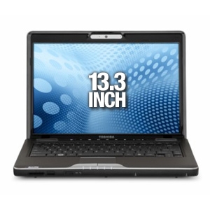 Toshiba Satellite U505-S2960 Notebook PC  Intel Core 2 Duo T6600 2 2GHz 4GB DDR2 320GB HDD DVD