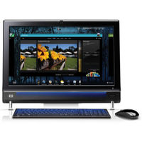HP  Hewlett-Packard  TouchSmart 600t All-In-One Desktop  2 1GHz Intel Core 2 Duo T6500  4GB DDR3  320GB  DVD RW  Windows 7 Home Premium  23  LCD