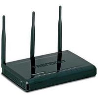 TRENDnet TEW-639GR N Gigabit Wireless Router  802 11b g Draft N  128 Bit WEP  WPA2