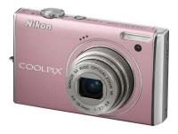 Nikon Coolpix S640 Pink Digital Camera  12 2MP  5x Opt  SDHC Card Slot