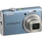 Nikon Coolpix S620 Sky Blue Digital Camera  12 2MP  4x Opt  SD SDHC Card Slot