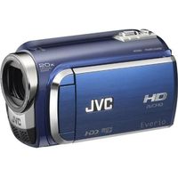 JVC Everio GZ-HD300 SDHC Card HD Camcorder  20x Opt  200x Dig  2 7  LCD