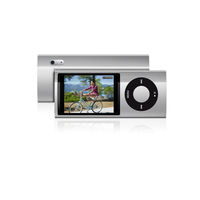 Apple iPod nano 5th Generation 8GB Silver MP3 Player  2 2  LCD  Flash Drive  5 Hours Video  24 Hours Audio