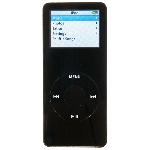 Apple iPod nano 2GB MP3 Player - Black  Internal Flash Drive  14 Hours
