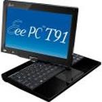 Asus EeePC T91 Tablet PC - Black  1 33GHz Intel Atom Z520  1GB DDR2  16GB SSD  Windows XP Home  8 9  LCD