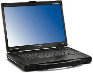 Panasonic Toughbook 52 Cen Core 2 Duo T7100 1.8GHz/2MBL2/800MHz/1GB/80GB/DVDMulti/56K/abg/GigNIC/15.4"WXGA/XPP (CF-52CCADXBM) PC Notebook