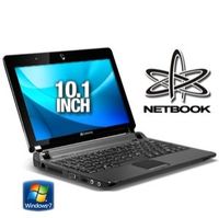 Gateway LT2032u Netbook - Intel Atom N270 1 6GHz 1GB DDR2 250GB HDD 10 1 WSVGA Windows 7 Starter Bla