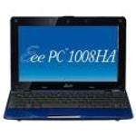 Asus Eee Pc 1008HA Blue Netbook  1 66GHz Intel Atom N280  1GB DDR2  160GB HDD  Windows XP  10 1  LCD