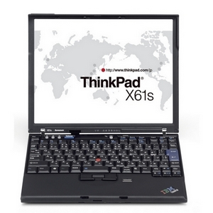 IBM TOPSELLER X61S L7500 1.6G 2GB 160GB DVDRW 12.1-XGA AGN BT BFP WVB (76693GU) PC Notebook