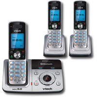 VTech DS6321-3 Silver Cordless Phone  DECT 6 0  Answering Mechine  Caller ID