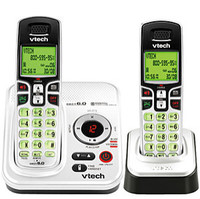VTech CS6229-5 Silver Cordless Phone  1 9GHz  DECT  Caller ID