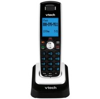 VTech DECT 6 0 Black White Accessory Handset with Caller ID and Handset Speakerphone  DS6201