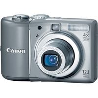 Canon PowerShot A1100 IS Gray Digital Camera  12 1MP  4x Opt  MMCplus SDHC Card Slot