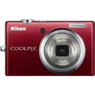 Nikon Coolpix S570 Red 12 Megapixel Digital Camera - COOLPIX S570RED