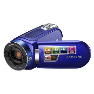 Samsung SMX-F34 16GB Flash Memory Camcorder  34x Opt  1200x Dig  2 7  LCD