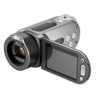Samsung HMX-H200 Digital Camcorder- Silver   20X Optical  O I S  1920x1080  2 7