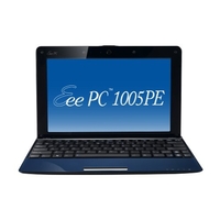 ASUS Eee PC 1005PE-PU17 10 1 Netbook  Intel Atom N450  1GB  250GB HDD  802 11n  Bluetooth  Webcam  Windows 7 Starter  Blue