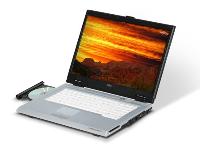 Fujitsu LifeBook V1010 - Core 2 Duo T5200 / 1.6 GHz - RAM 2 GB - HDD 120 GB - DVDRW (+R DL) / DVD-R... (FPCM32444) PC Notebook
