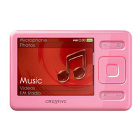 Creative Technology Zen 2 GB Pink MP3 Player