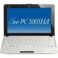 ASUS Eee PC  Seashell  1005HA-MU17-WT Atom N270  160GB HDD  1GB DDR2  Windows 7 Starter  802 11bgn  0 3MP    Netbook