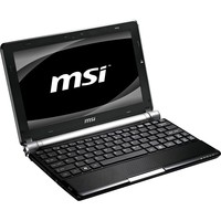 MSI U160-006US 10-Inch Black Netbook - 15 Hour Battery Life