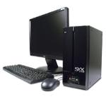 Systemax SYX Venture H420i ITX PC Bundle Intel E5300 Dual Core 2 6 GHz  genuine Windows 7 Home Premium  SYX-2041  PC Desktop