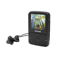 Philips GoGear Vibe 8 GB MP3 Player - black Digital Media Player