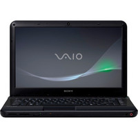 Sony VAIO R  VPCEA25FX BI E Series 14  Notebook PC - Matte Black
