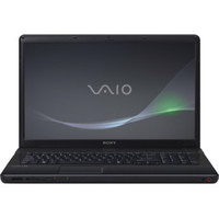 Sony VAIO R  VPCEC22FX BI E Series 17 3  Notebook PC - Matte Black