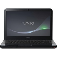 Sony VAIO R VPCEA22FX B E Series 14  Notebook PC - Matte Black
