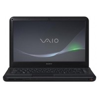 Sony VAIO VPCEA2QGX BI I5-540M 2 53G 6GB 500GB DVDRW 14IN W7P 1YR PC Notebook
