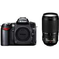 Nikon D90 Digital Camera with 18-105mm   70-300mm Lens