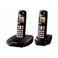 Panasonic KXTG6412 Twin 1-Line Cordless Phone