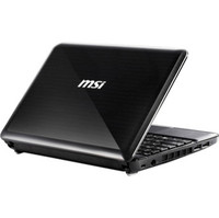 MSI 10  U135-205US Netbook PC with Intel Pine Trail Atom N450 Processor   Windows 7 Starter  816909068221