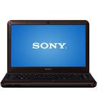Sony Maple Brown 14  VAIO VPCEA36FX T Laptop PC with Intel i3-370M Processor and Windows 7 Home Prem     27242810334  PC Notebook