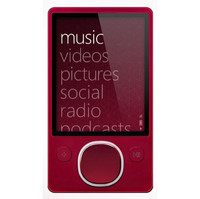 Microsoft Zune Red  80 GB  MP3 Player