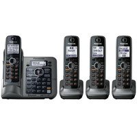 Panasonic KX-TG7644M 1.9 GHz Quad 1-Line Cordless Phone