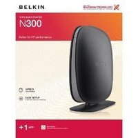 Belkin F9K1002 N300 Wireless-N Router - 4x Ports, Wireless-N, RJ-45, Up to 300Mbps