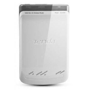 Tenda 150Mbps Portable 3G Router/AP/WISP Router/Wireless Router/LAN/WAN/WPS/USB Wireless (3G150M)