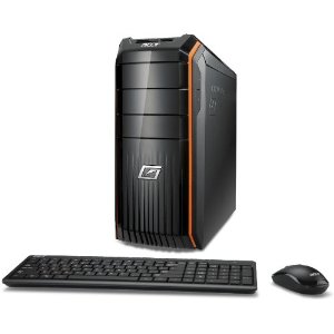 Acer Predator AG3620-UR318 Gaming Desktop (Black)
