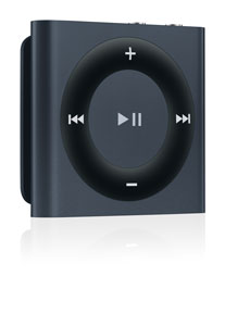 Apple Black iPod Shuffle 2 GB MP3 Player