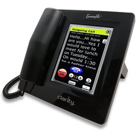 Clarity Ensemble 58003.001 Touch Screen Phone