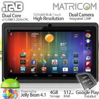 Matricom TAB Nero x2 Android 4.1 Multi-Touch Tablet