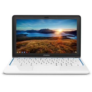 HP Chromebook 11 (White/Blue) Laptop
